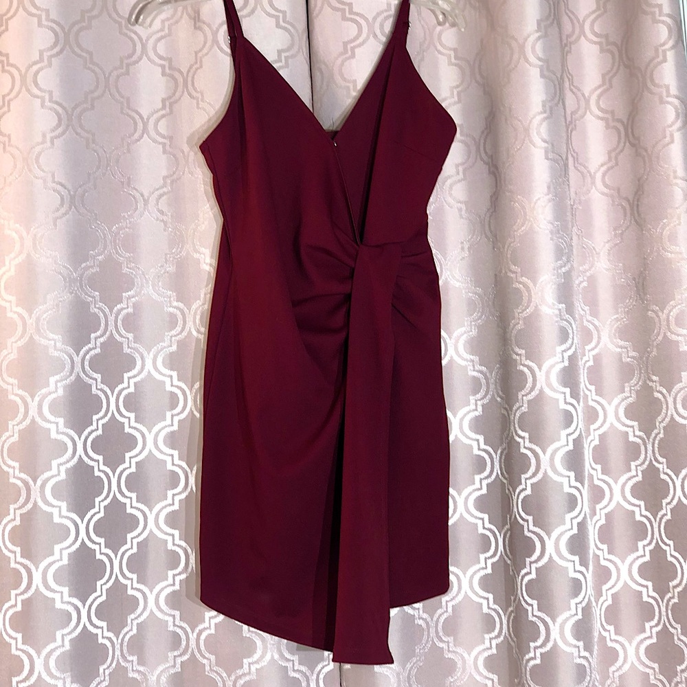 Maroon Dress